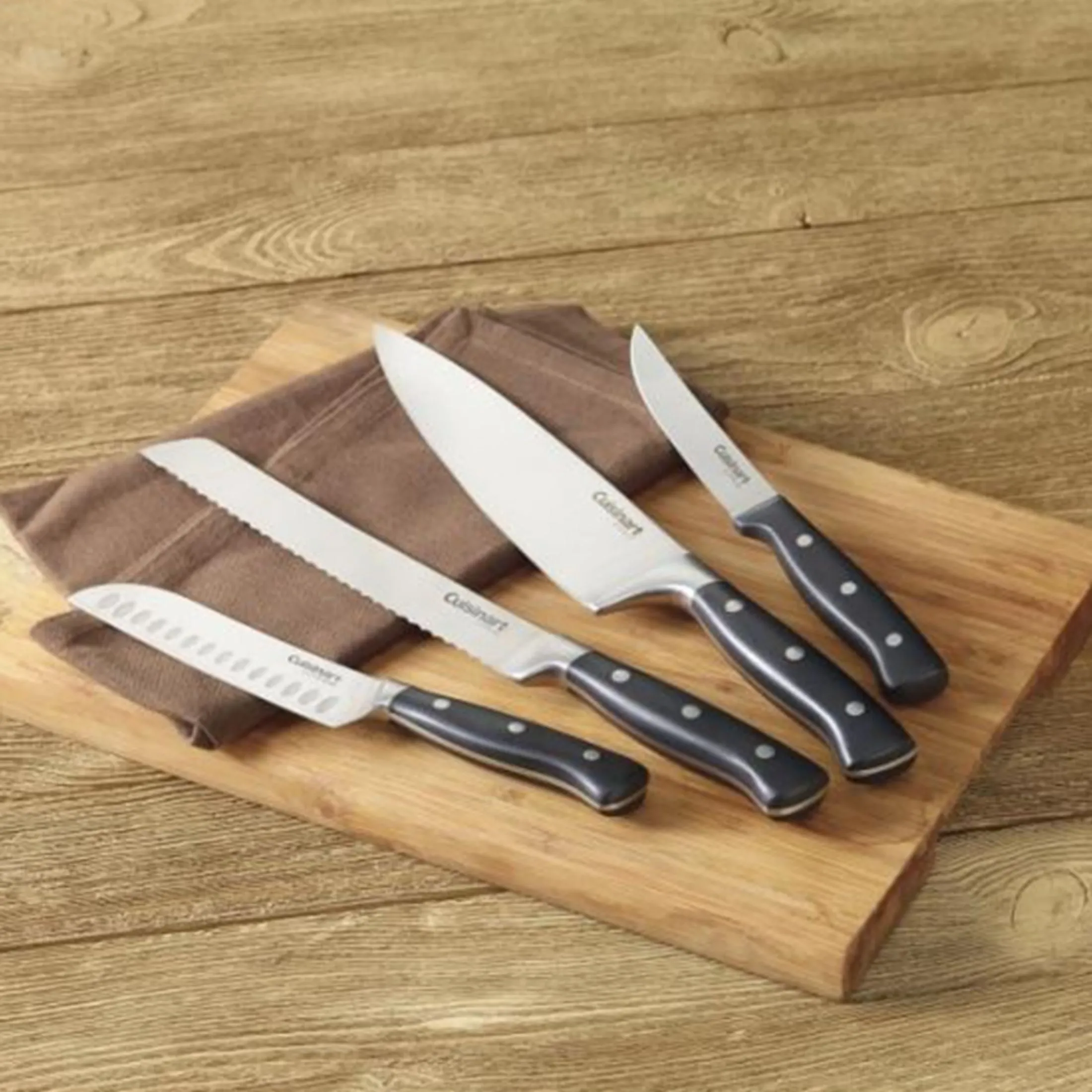 15 Piece Triple Rivet Cutlery Block Set