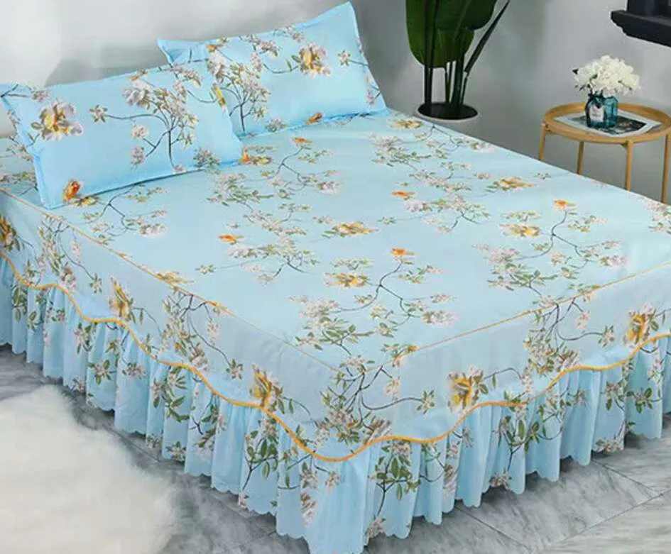 3-Piece Woolly Bedspread Bed Set