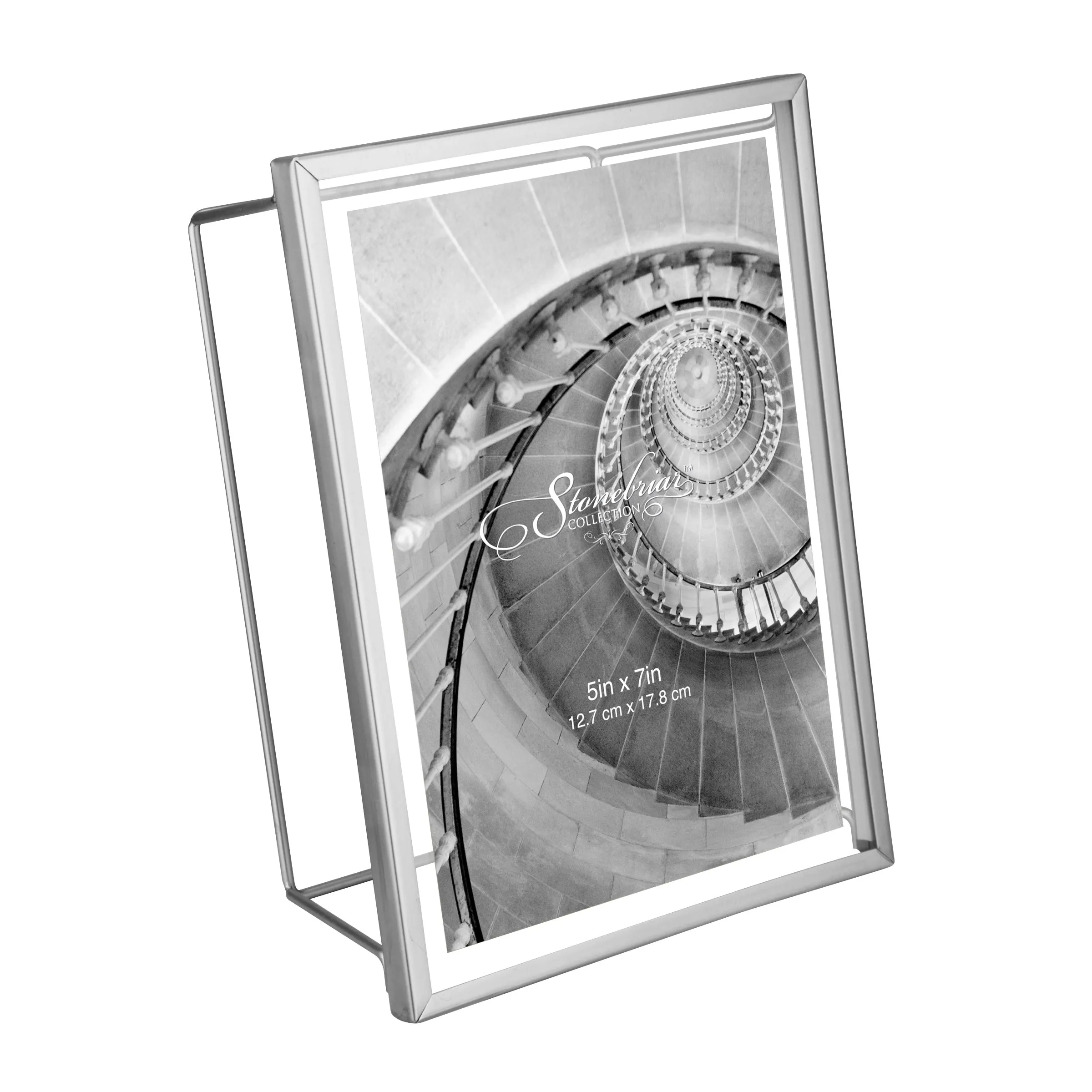 5x7 Wire Frame - Metallic Silver