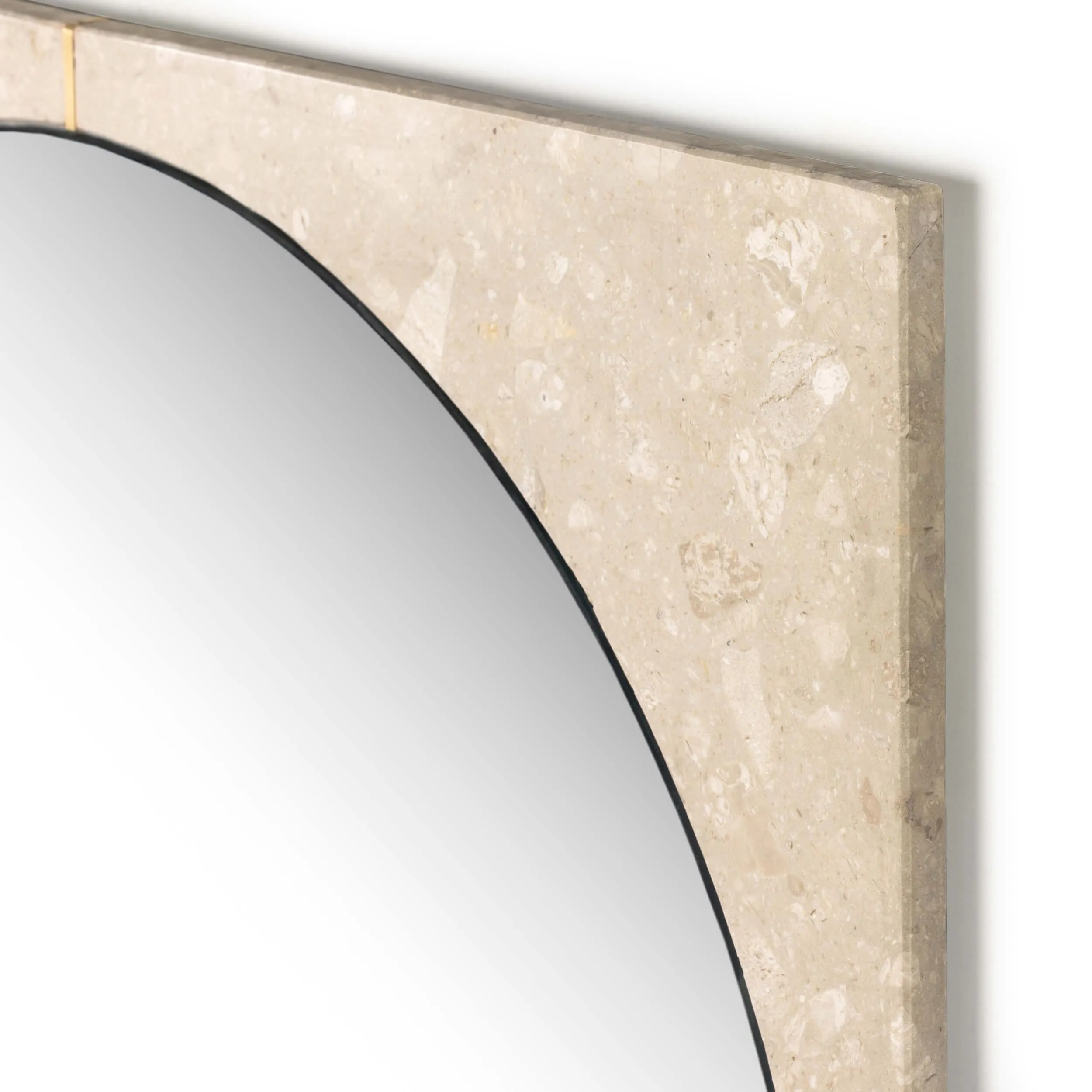 Alina Mirror, Cream Terrazzo