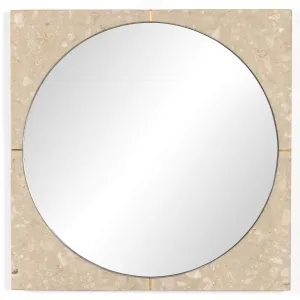 Alina Mirror, Cream Terrazzo