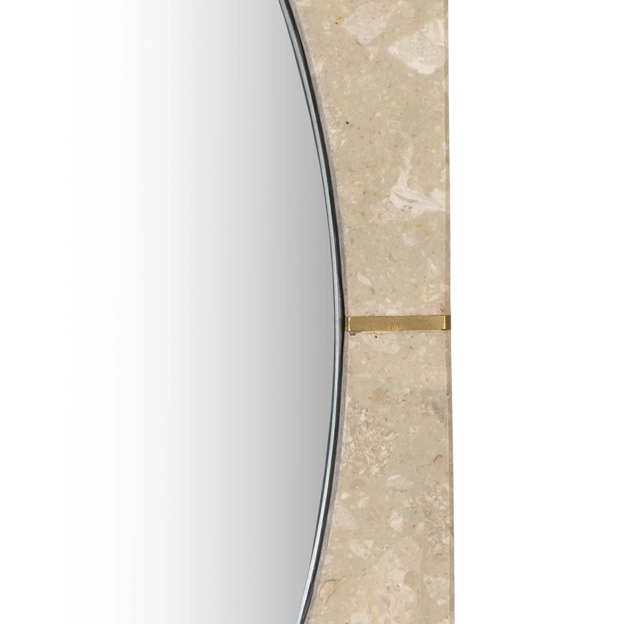 Alina Mirror, Cream Terrazzo