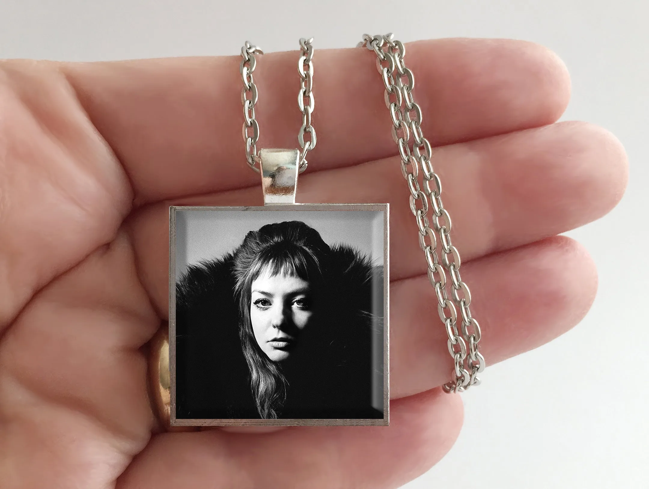 Angel Olsen - All Mirrors - Album Cover Art Pendant Necklace