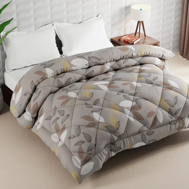 Autumn Fall Glace Cotton/Microfiber Comforter  - 120 GSM