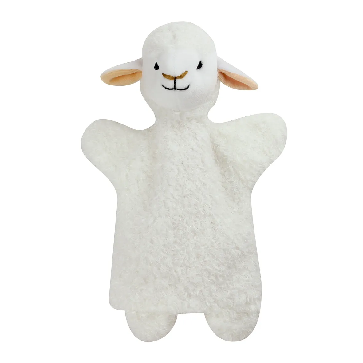 Bass & Bass Baby Hand Puppet Comforter Mouton