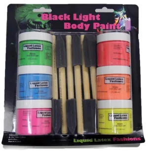 Blacklight Kit With 6 Free Brushes