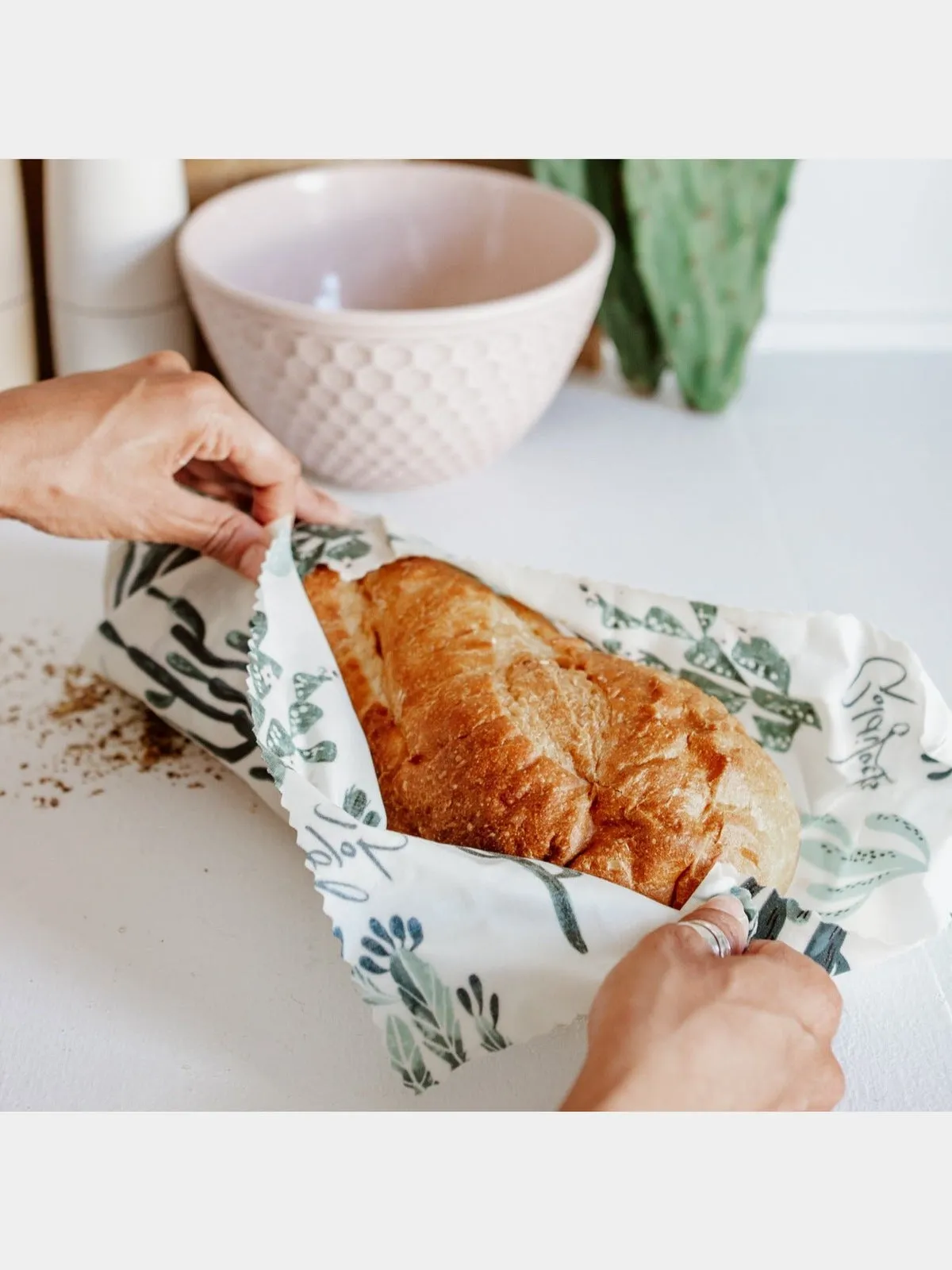 Bread Bag Set: Cacti