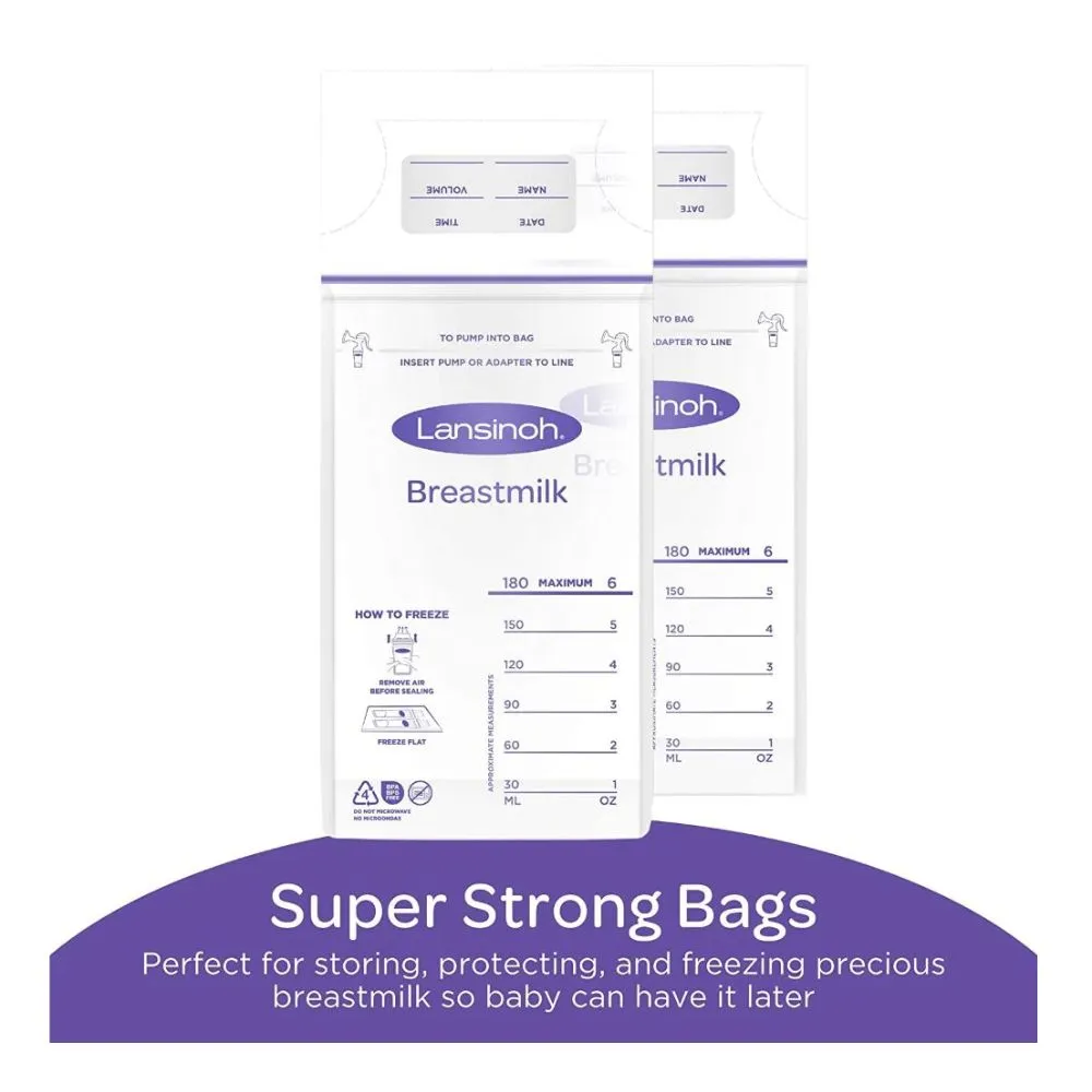 Breast Milk Storage Bags - Count 50