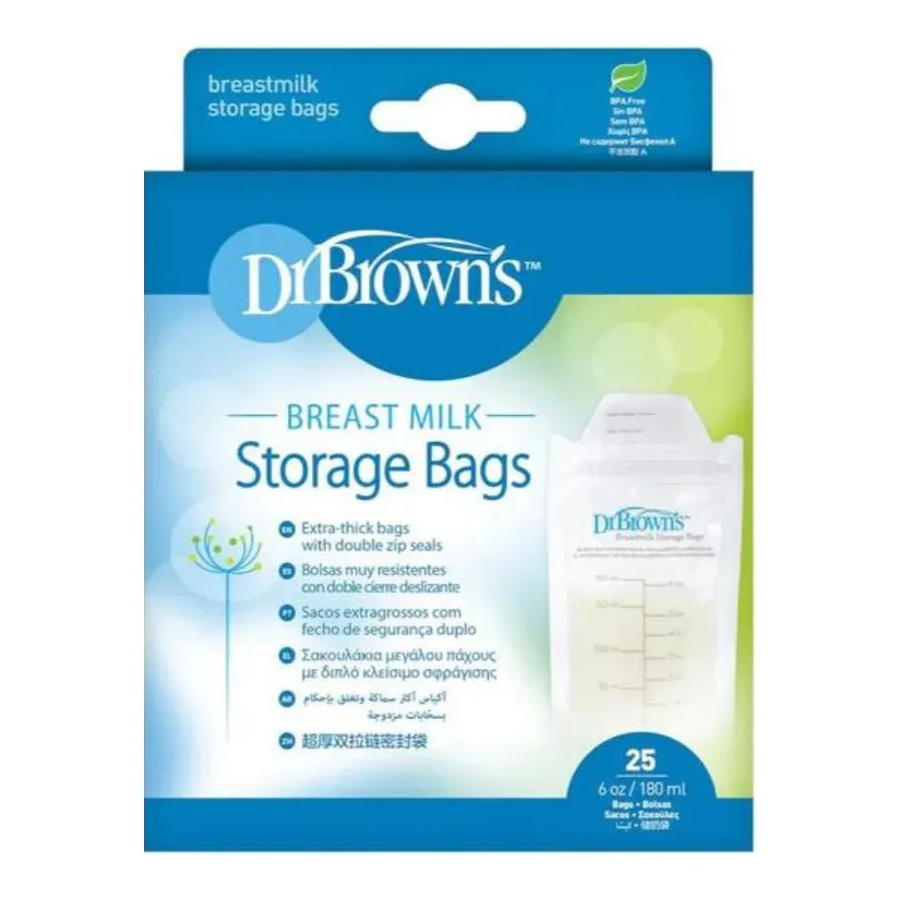 Breastmilk Storage Bag Pack Of 25 - 180 ml