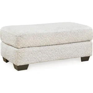 Brebryan Ottoman - Flannel