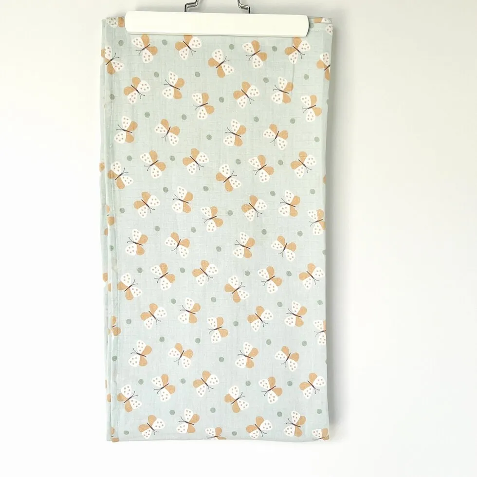 Butterfly Baby Swaddle Blanket (Organic Muslin)