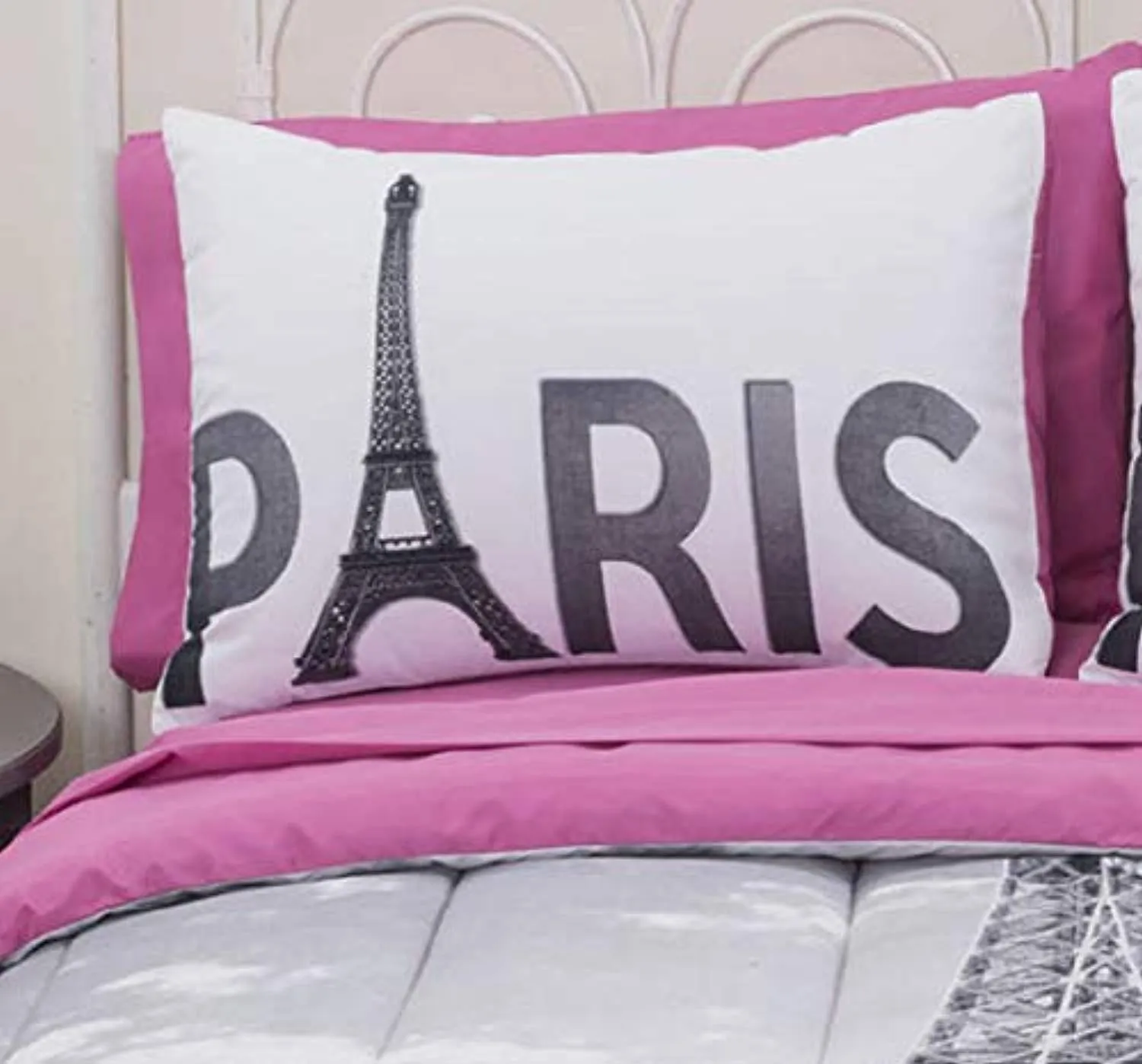 Casa Photoreal Paris Eiffel Tower Bed-in-a-Bag, Queen