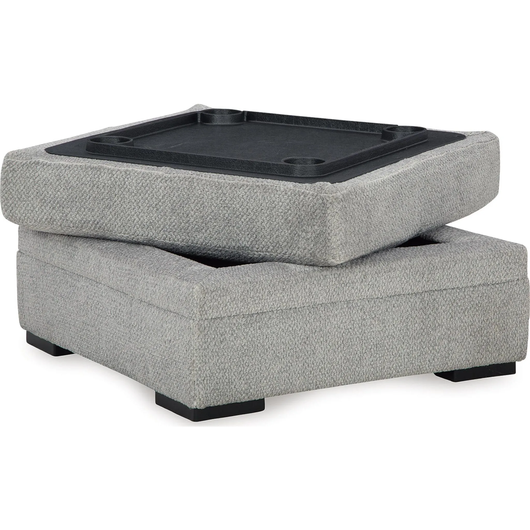 Casselbury Storage Ottoman - Cement