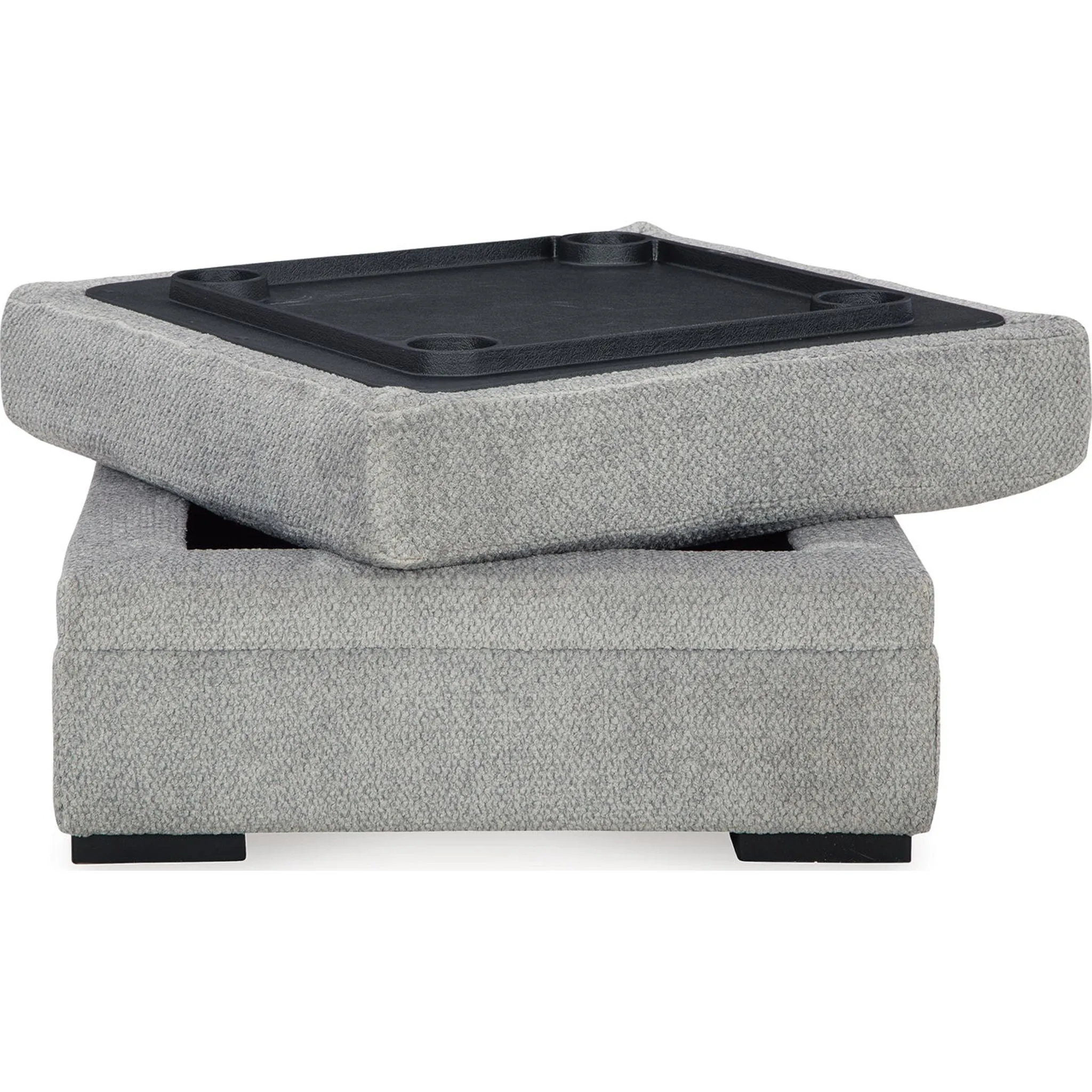 Casselbury Storage Ottoman - Cement