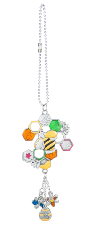 Color Art Car Charm - Bee