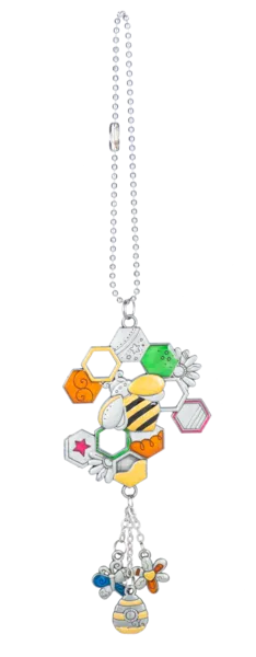 Color Art Car Charm - Bee