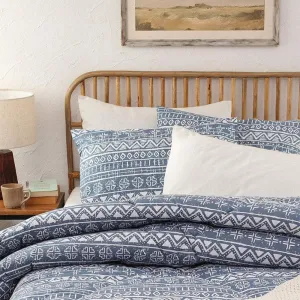 Dream Drift Cotton Comforter (Blue)  - 350 GSM