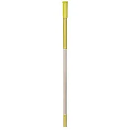 Driveway Marker, Reflective, Yellow Fiberglass, 48-In.