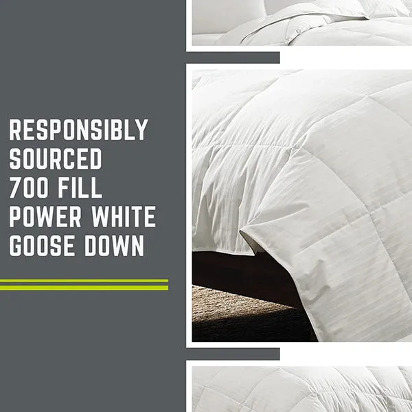 Eddie Bauer 700 Fill Power White Goose Down Ultra Light Comforter