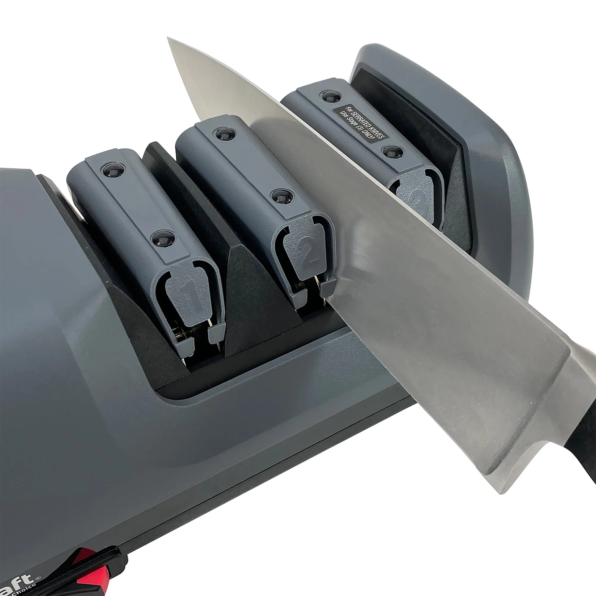 EdgeCraft Model E120 Professional Electric Knife Sharpener, in Gray