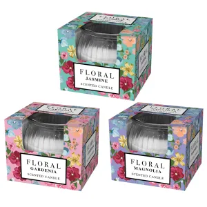 Floral Scented Candles - 85g