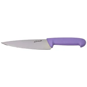 Genware 8'' Chef Knife Purple pack of 1