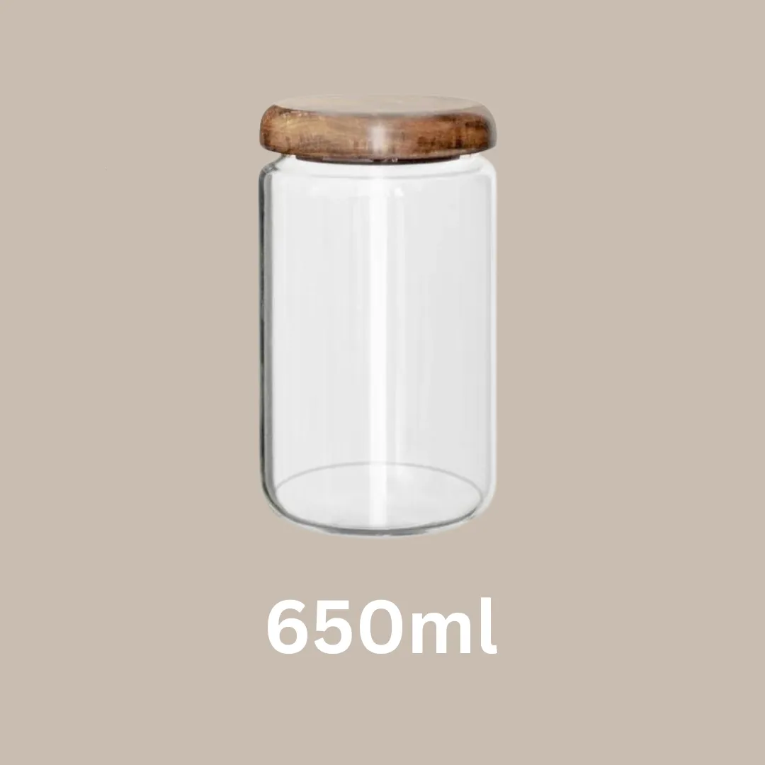 Glass Sealed Storage Jar