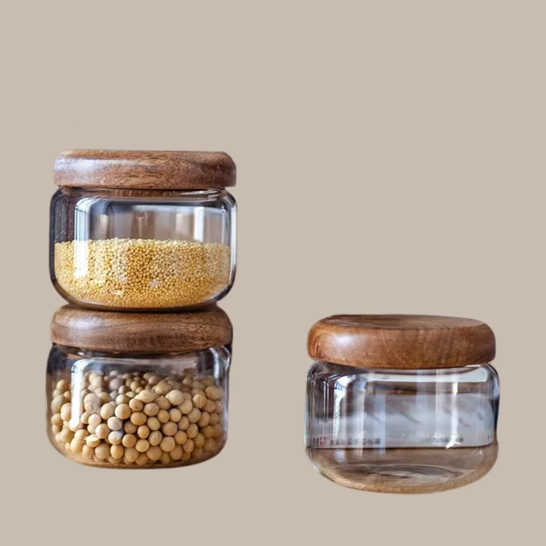 Glass Sealed Storage Jar