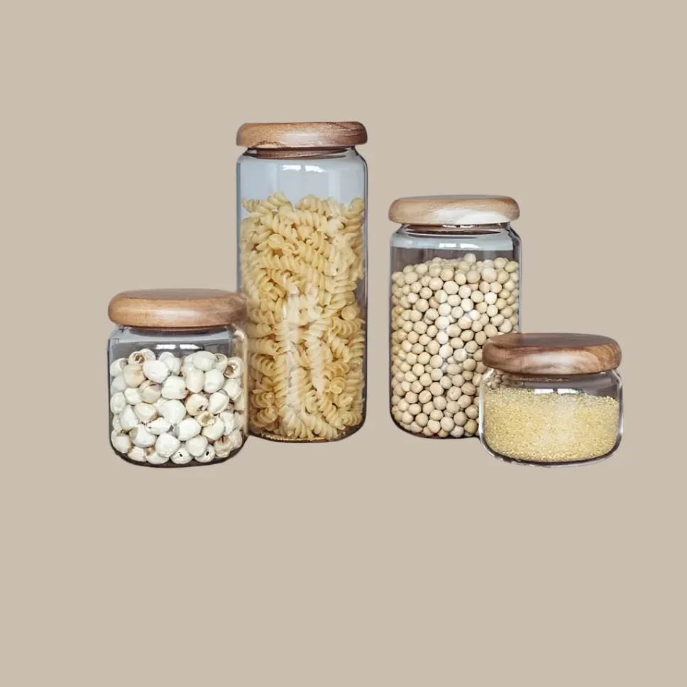 Glass Sealed Storage Jar