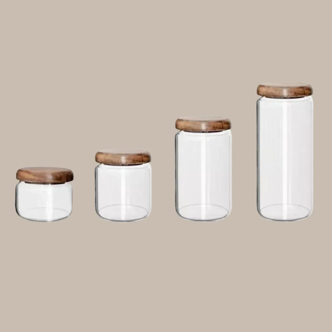 Glass Sealed Storage Jar