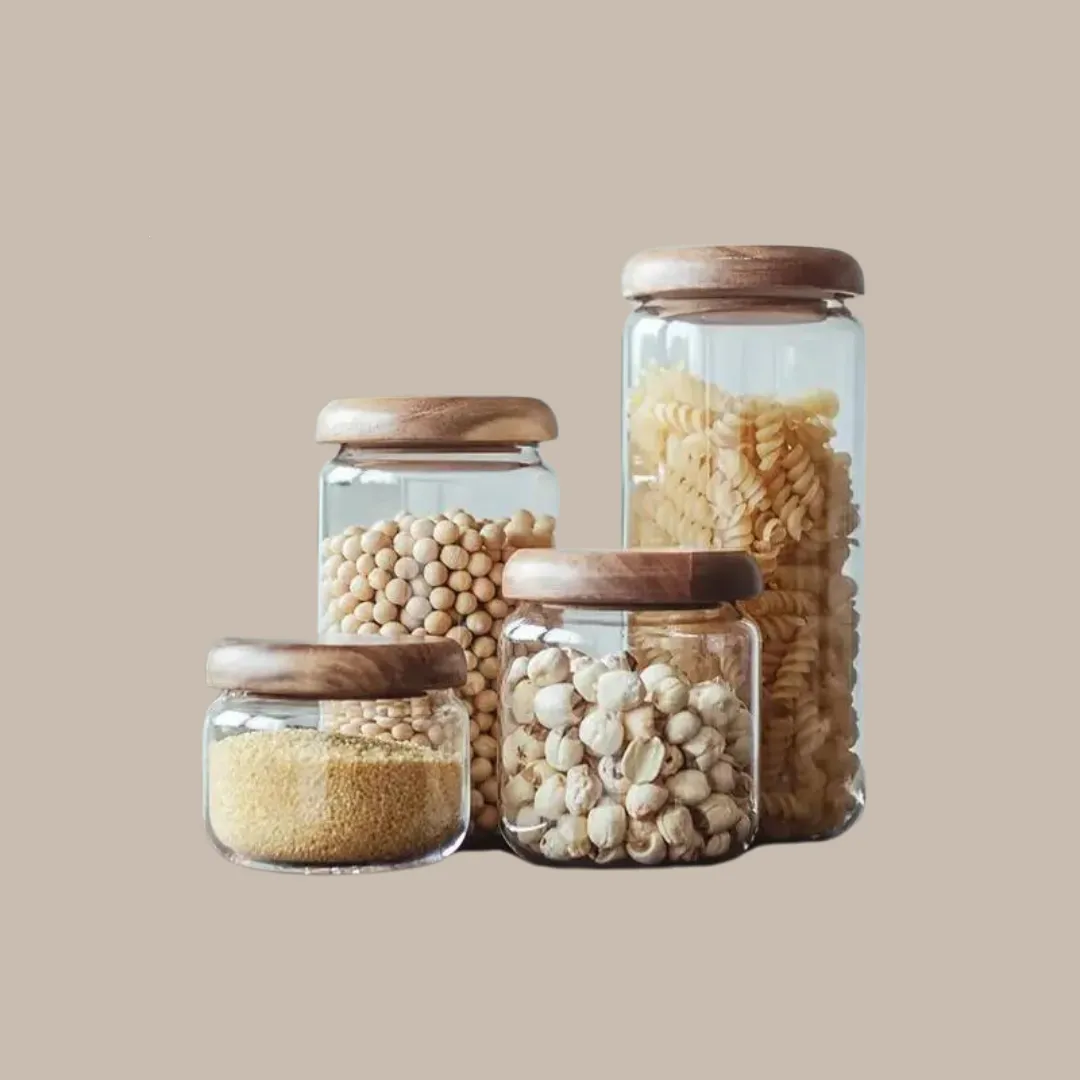 Glass Sealed Storage Jar