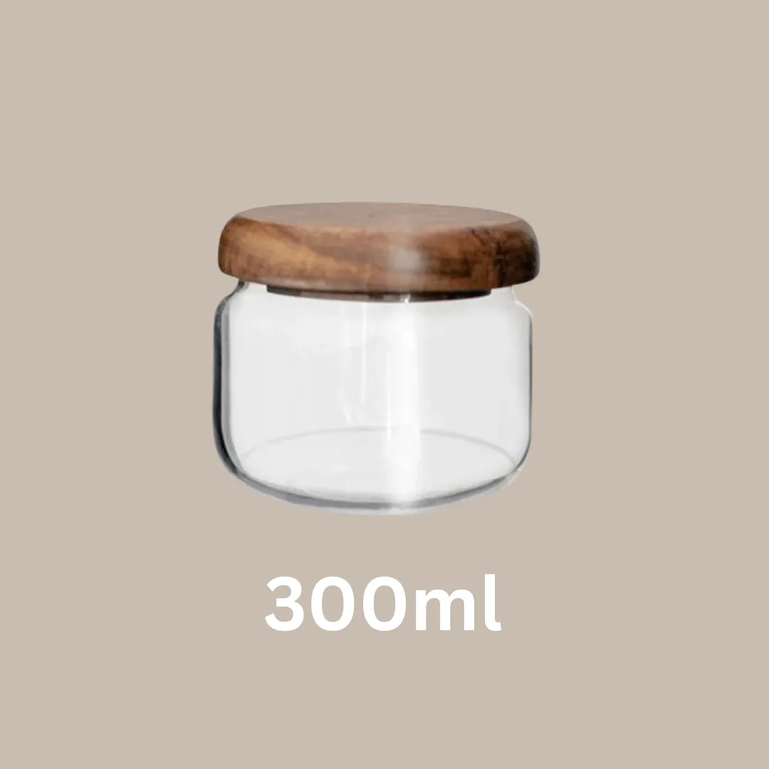 Glass Sealed Storage Jar