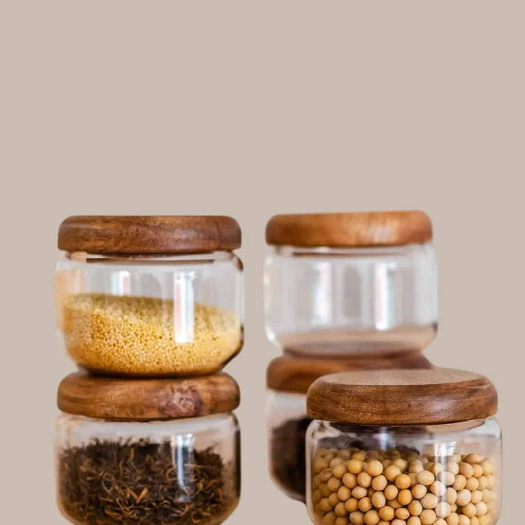 Glass Sealed Storage Jar