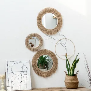 Handmade Hemp Rope Mirror