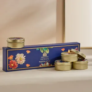 Home Centre Vicente Set of 4 Scented Tin Candles