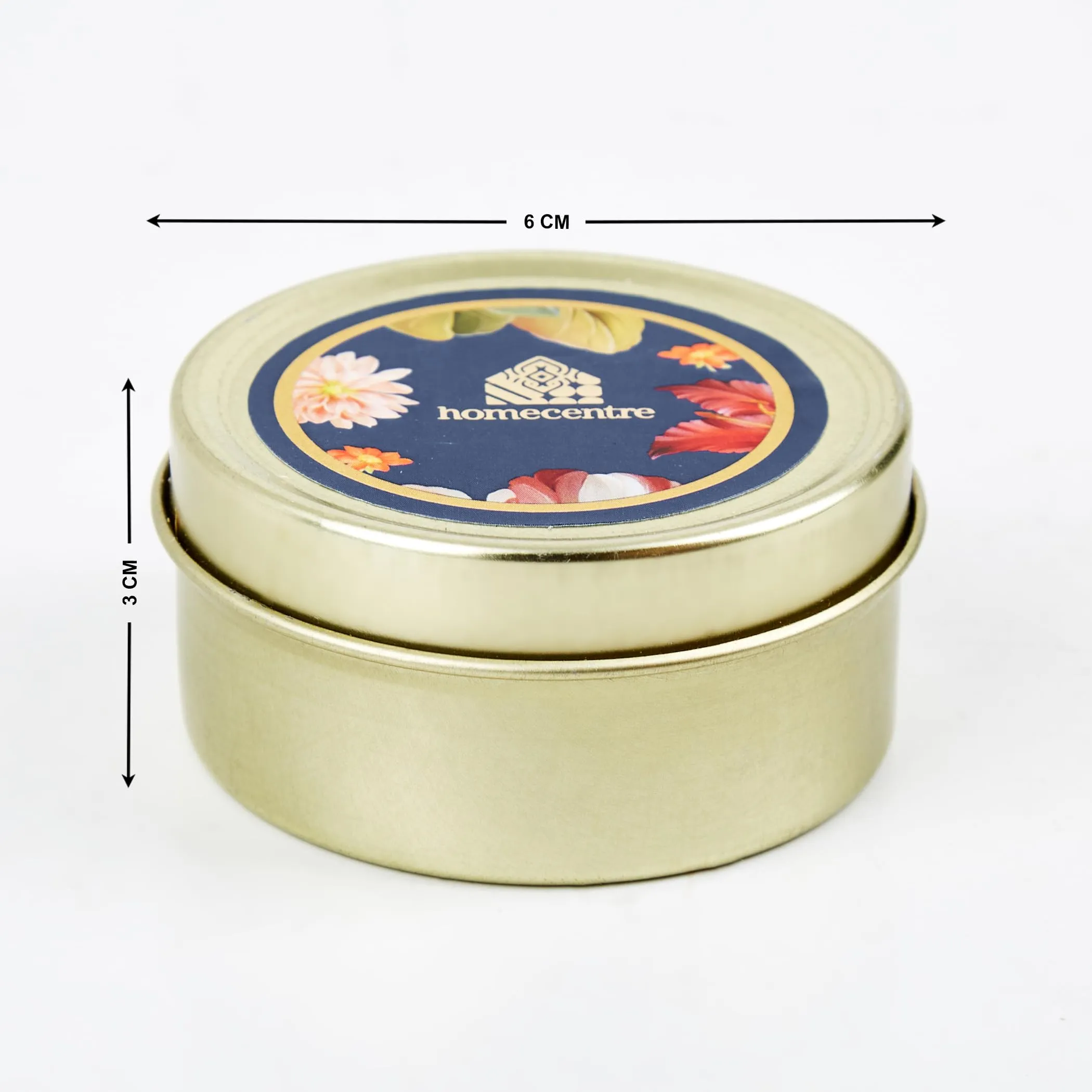 Home Centre Vicente Set of 4 Scented Tin Candles