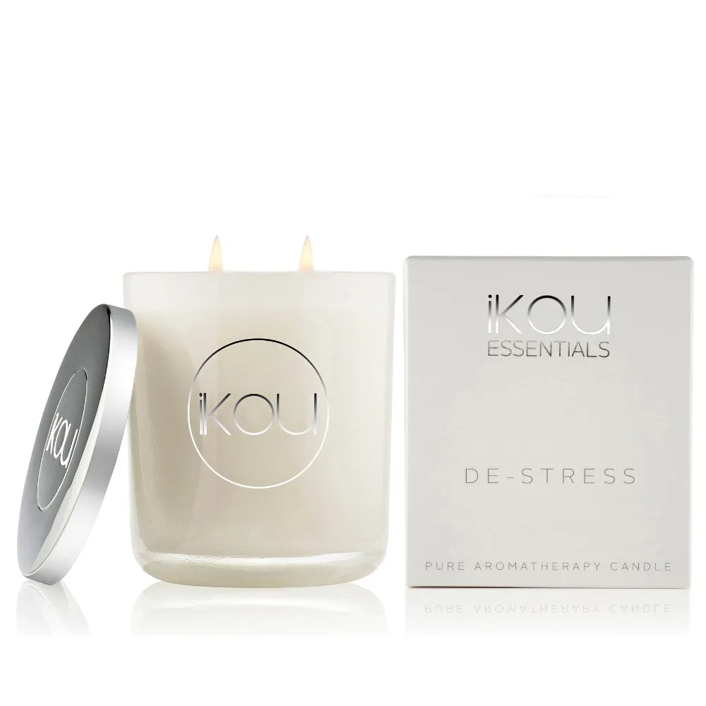 iKOU Aromatherapy Candle Glass De-Stress