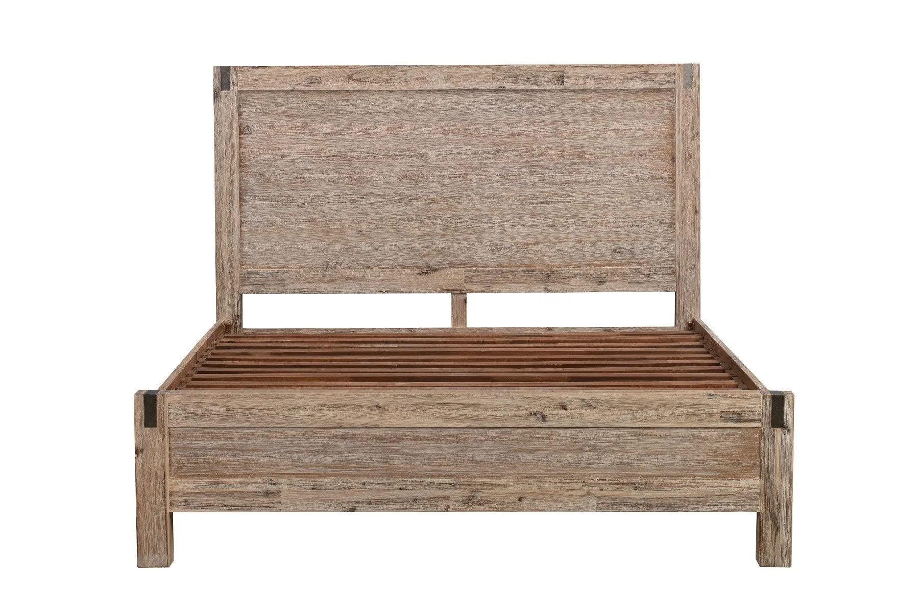 Java Wooden Single Bed Frame Oak