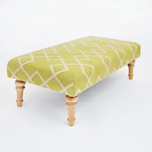 Juno Gooseberry Ottoman