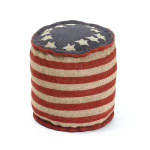 Kilim Betsy Ross Pouf