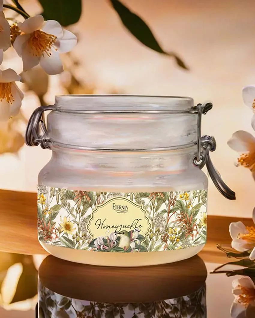 Long-Lasting Double Wick with Extended Burn Glass Jar Candles | 4 x 6 inches