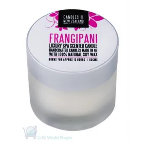 Luxury Spa Candle - Frangipani - Candles Of New Zealand