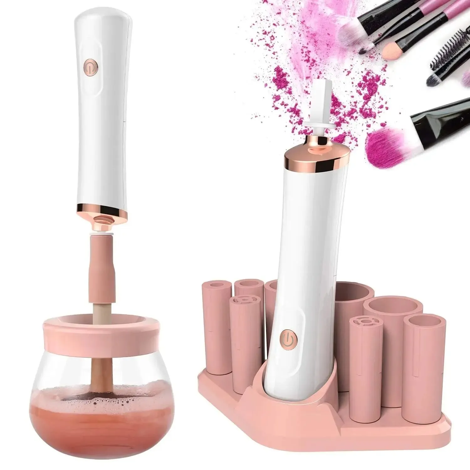 Makeup Brush Cleaner and Dryer Automatic Clean