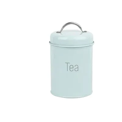 Metal Storage Jar for Tea Coffee Sugar