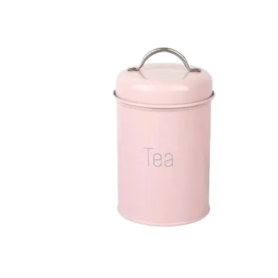 Metal Storage Jar for Tea Coffee Sugar