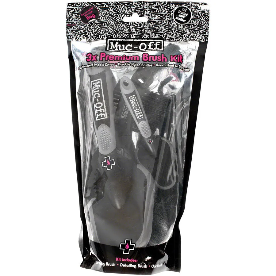 Muc-Off 3 Brush Set