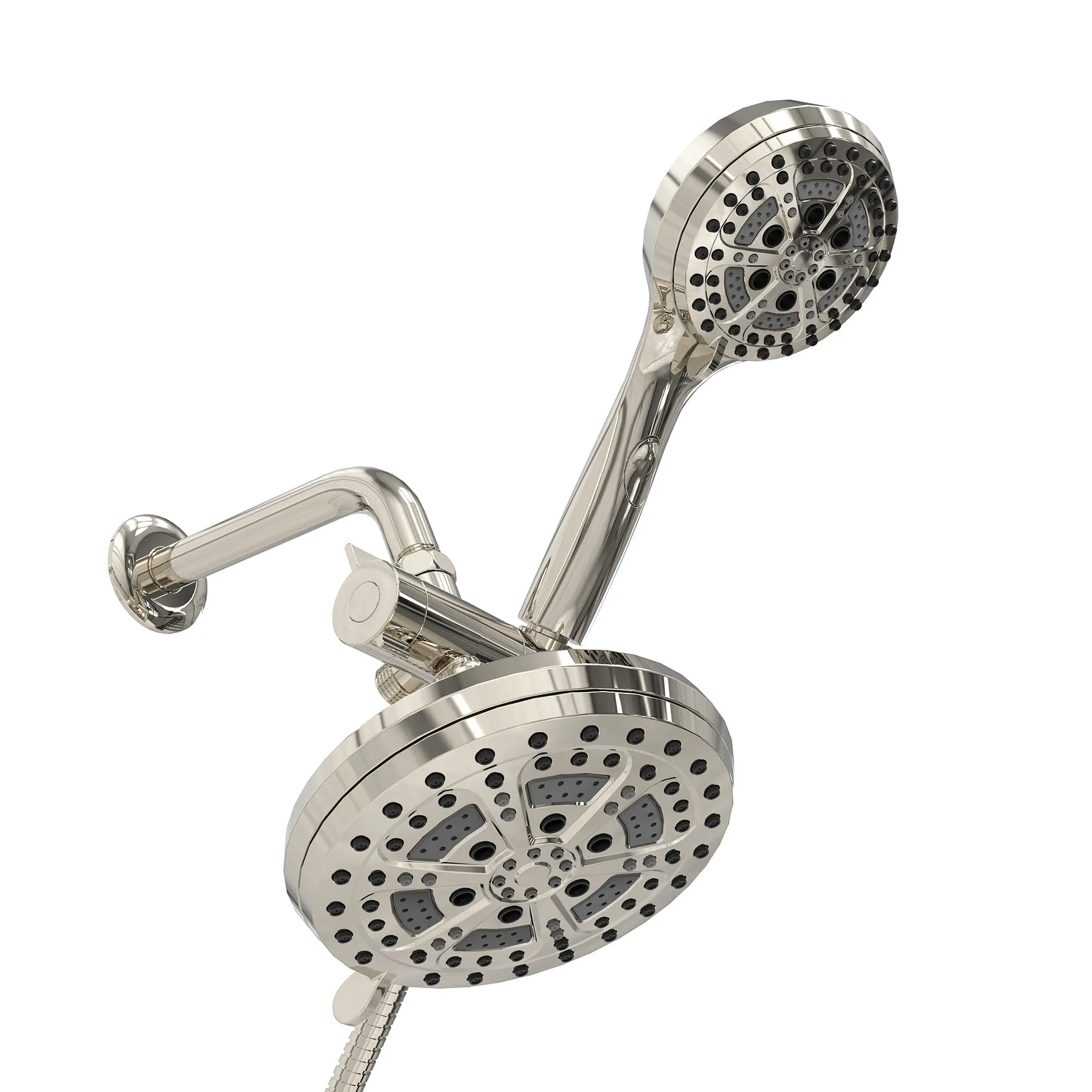 Multi Function Shower Head And Handheld Shower, Three way Diverter