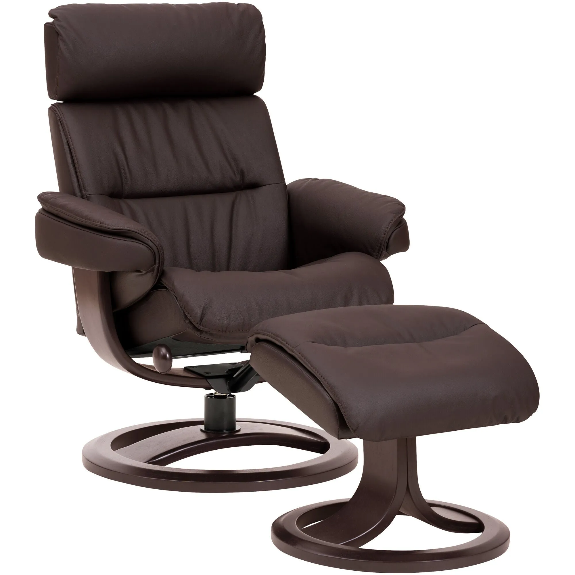 Nordic Large Lounger with Ottoman