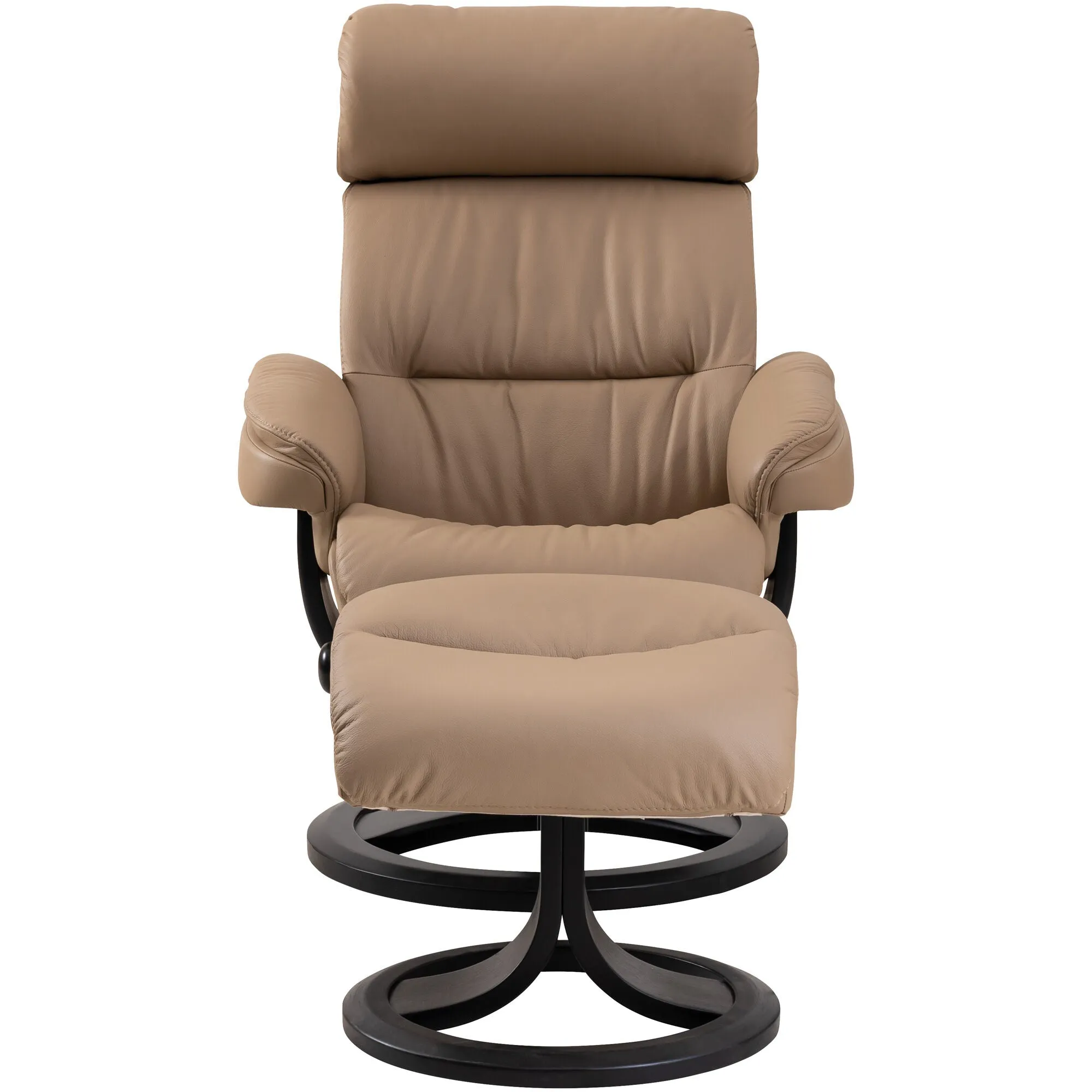 Nordic Large Lounger with Ottoman