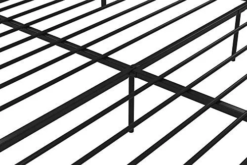 Novogratz Marion Canopy Bed Frame, Black, King